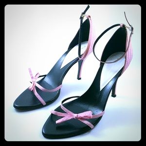 BCBGMaxAzria made in Italy ankle pumps 7.5